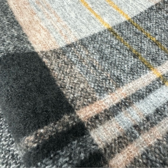 Sensation Cachemire Oversized Autumn Scarf Wrap with Fringe - Picture 6 of 7